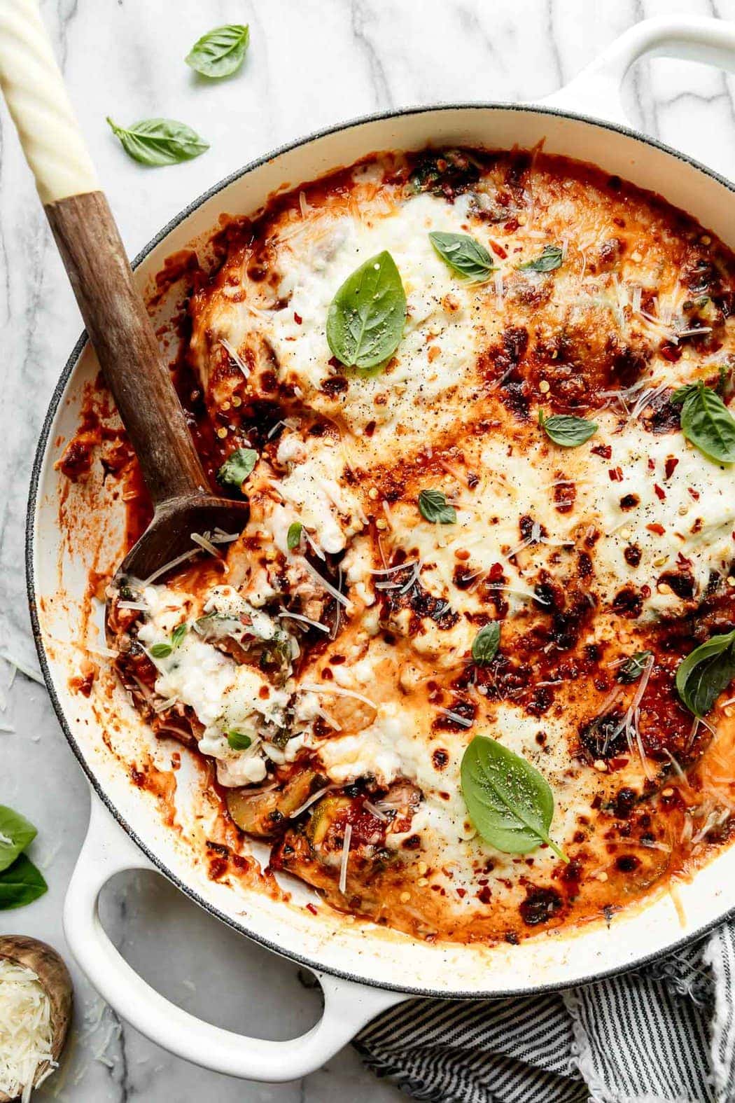 easy-zucchini-lasagna-recipe-(one-skillet)