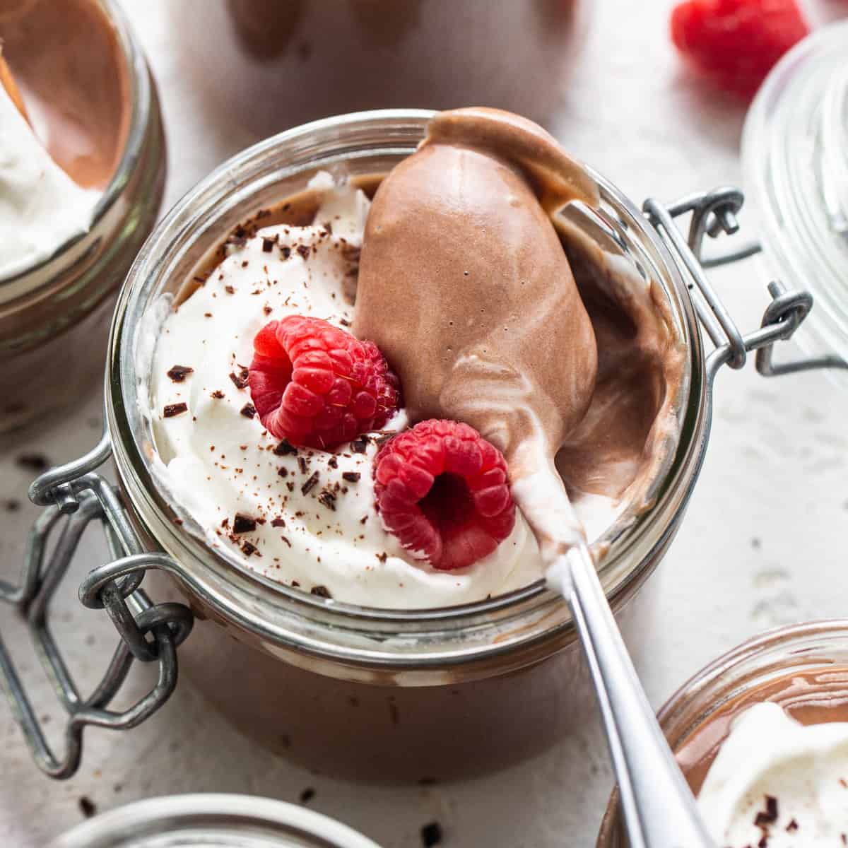 chocolate-protein-mousse